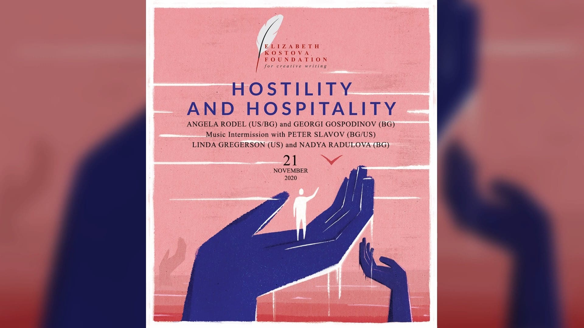 Георги Господинов и Анджела Родел, ЕКФ Гала 2020