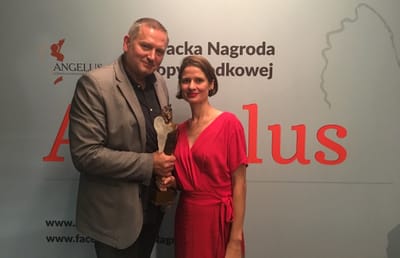 Господинов с наградата "Ангелус" за "Физика на тъгата"